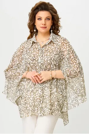 Блузка Fita 20349 Ветрана бежевый