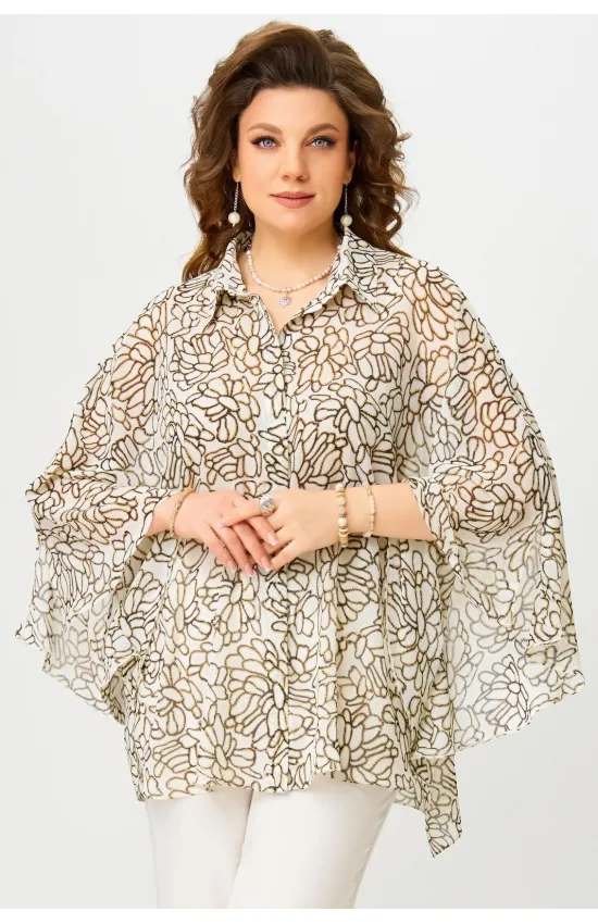 Блузка Fita 20349 Ветрана бежевый