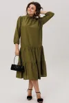 Платье Anelli 1798 испанская оливка Платье Anelli 1798 испанская оливка