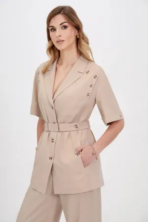 Пиджак Bazalini 5036 бежевый