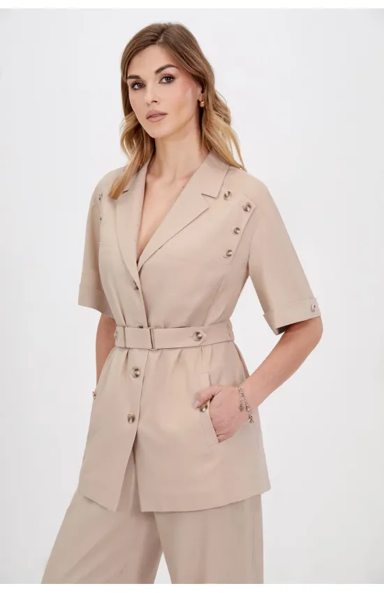 Пиджак Bazalini 5036 бежевый