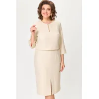 Платье Lady Style Classic 2903 Бежевые тона