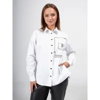 Блузка Condra Deluxe 16261 белый Блузка Condra Deluxe 16261 белый