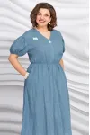 Платье Mira Fashion 5433 синий