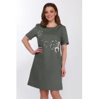 Платье Lakona 11372 хаки