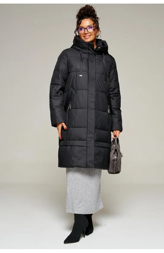 Пальто Beautiful & Free 8022 черный