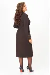 Платье Anastasia Mak 1296 коричневый