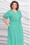 Платье Mira Fashion 5433-4 бирюза