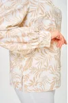 Блузка Svetlana Style 2304 бежевый листики