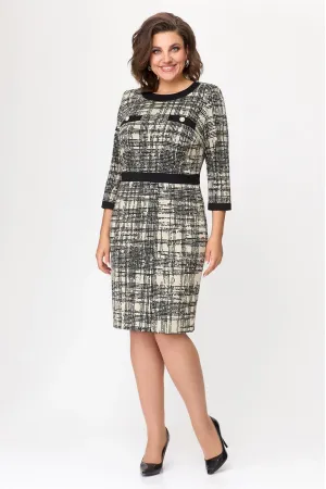 Платье Дали 5667А бежевый