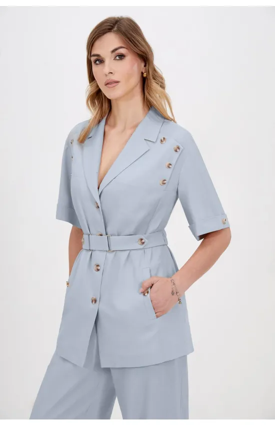 Пиджак Bazalini 5036 голубой