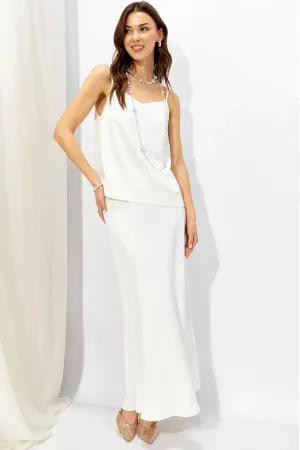 Блузка Люше 4340 молоко