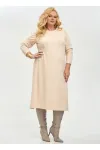 Платье Your Size 2262/164 Бежевый