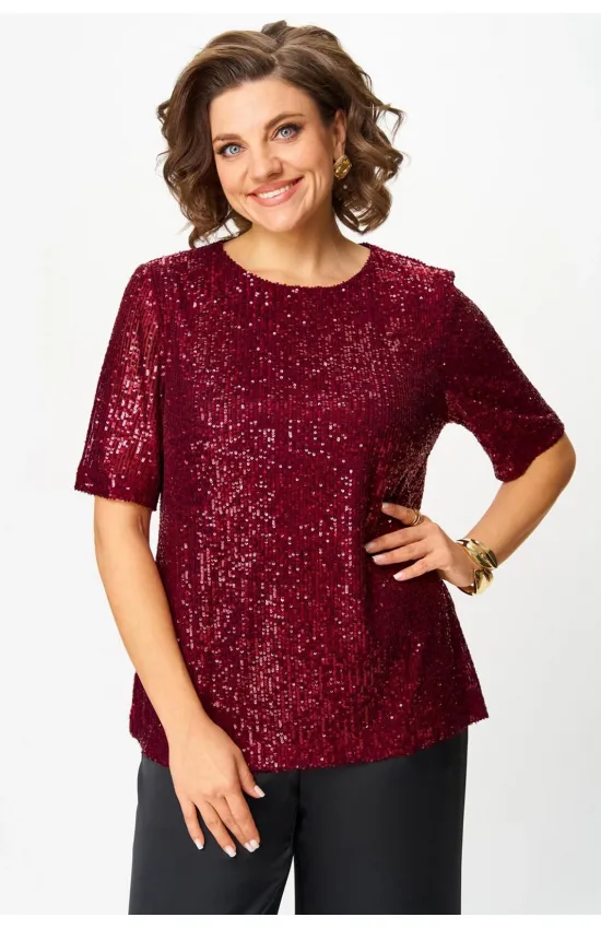 Блузка Svetlana Style 2163 бордовый