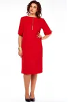 Платье Ольга Стиль С984 красный