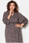 Платье Fita 1193 кофейный