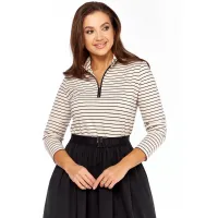 Платье Bagira 1058 бежево-черный Платье Bagira 1058 бежево-черный