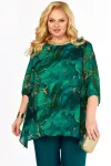 Блузка Элль-Стиль 2263/14 а изумруд