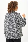 Блузка Michel Chic 796 черно-белый/розы Блузка Michel Chic 796 черно-белый/розы