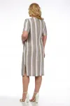 Платье Jurimex 2926 белый+оливковый+серый