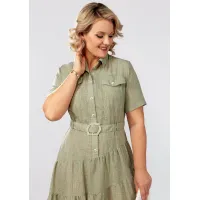 Платье Mira Fashion 5549-5 хаки