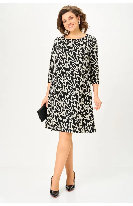 Платье Michel Chic 2199 молочный каприз