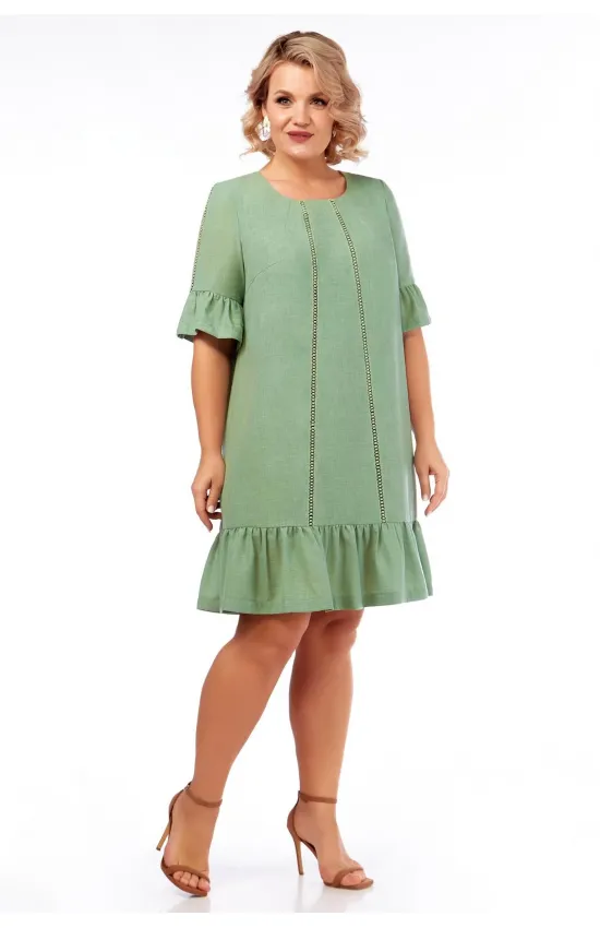 Платье Lakona 11662 фисташковый