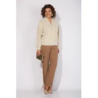 Кофта Лилиана 1486 оттенки бежевого