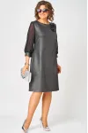 Платье Eva Grant 7310D графит