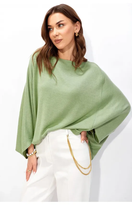 Кофта Люше 4335 зеленый