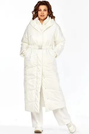 Пальто Диамант 2128 экрю