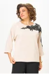 Блузка Rumoda 2277 бежевый