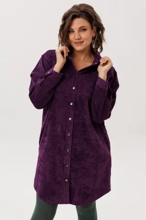 Платье Anelli 1771 сливовая безмятежность