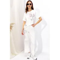 Брюки Люше 4329 молоко