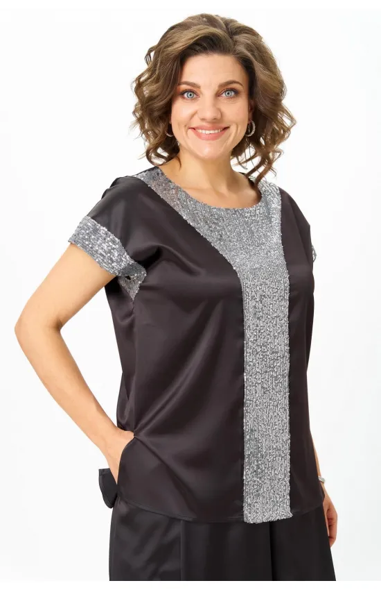 Блузка Andina City 5045 чёрный