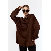 Блузка Talia Fashion 436 коричневый