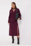 Платье Vesnaletto 4303 бордо Платье Vesnaletto 4303 бордо