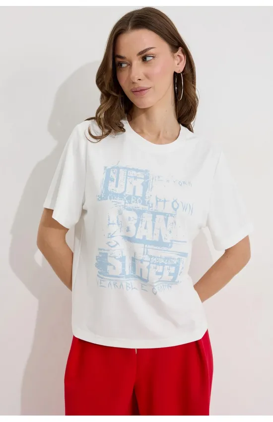 Майка Люше 4319 голубой