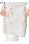 Блузка Condra Deluxe 10136 серый Блузка Condra Deluxe 10136 серый