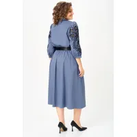 Платье Rishelie 996-2 голубой