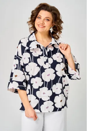 Блузка Michel Chic 786-1 изумрудный