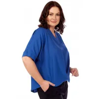 Блузка Lucky Fox 12213 василек