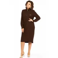 Платье Элль-Стиль 2440 шоколад