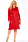 Платье Элль-Стиль 2443/1 красный