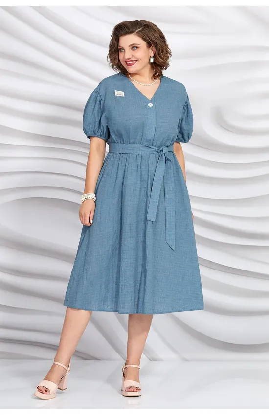 Платье Mira Fashion 5433 синий