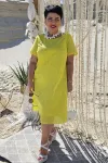 Платье Vittoria Queen 25653 лимонный