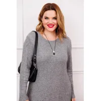 Платье Anastasia 1175-1 серый