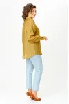 Блузка Michel Chic 778 горчичный