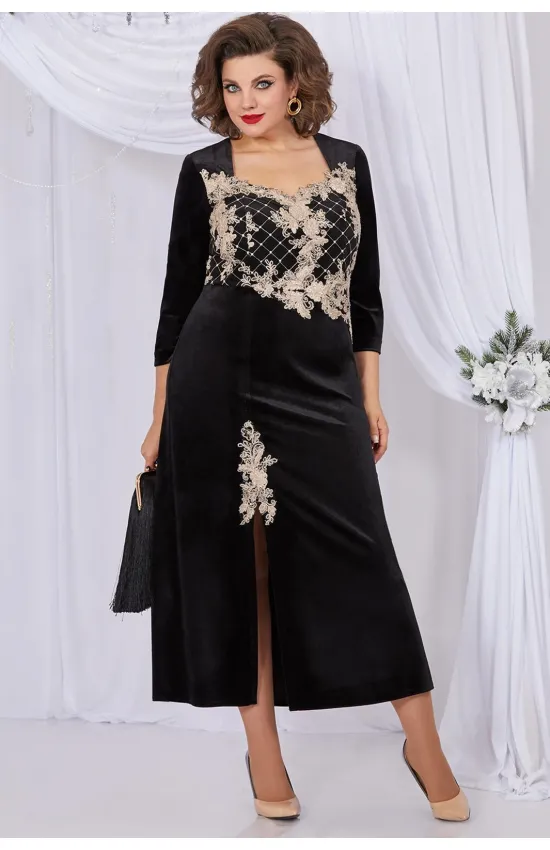 Платье Mira Fashion 5470 черный