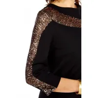 Платье Ольга Стиль С978 черный